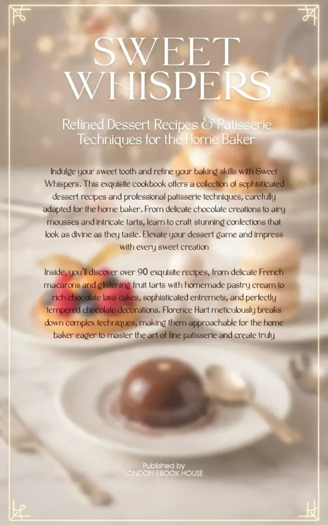 Cook book back cover – illustrated artwork