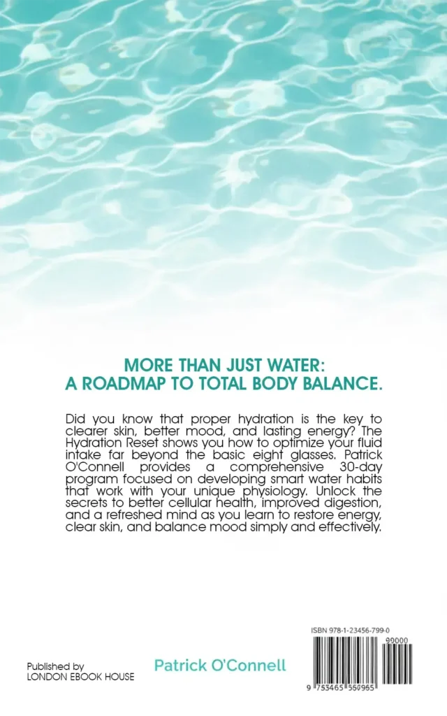Health book back cover – illustrated artwork
