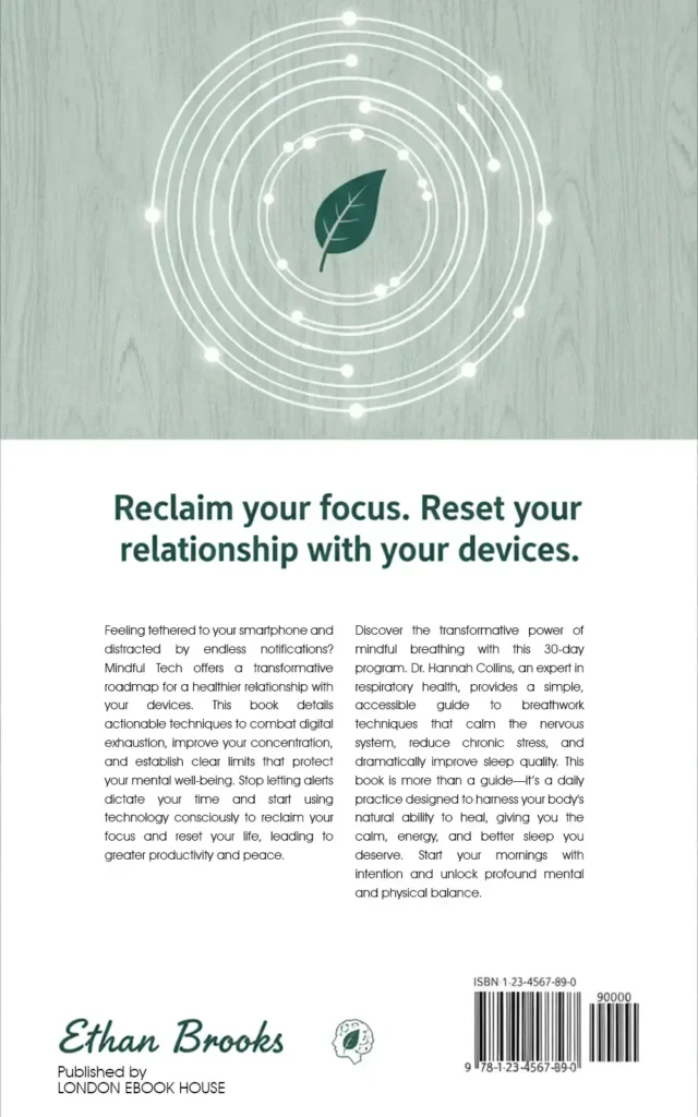 Health book back cover – illustrated artwork