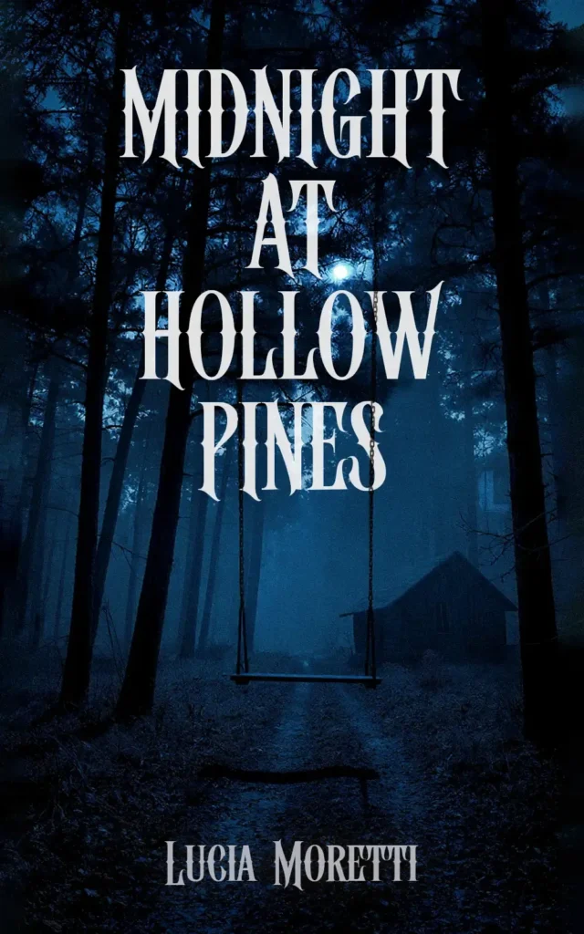 Horror book front cover – illustrated artwork