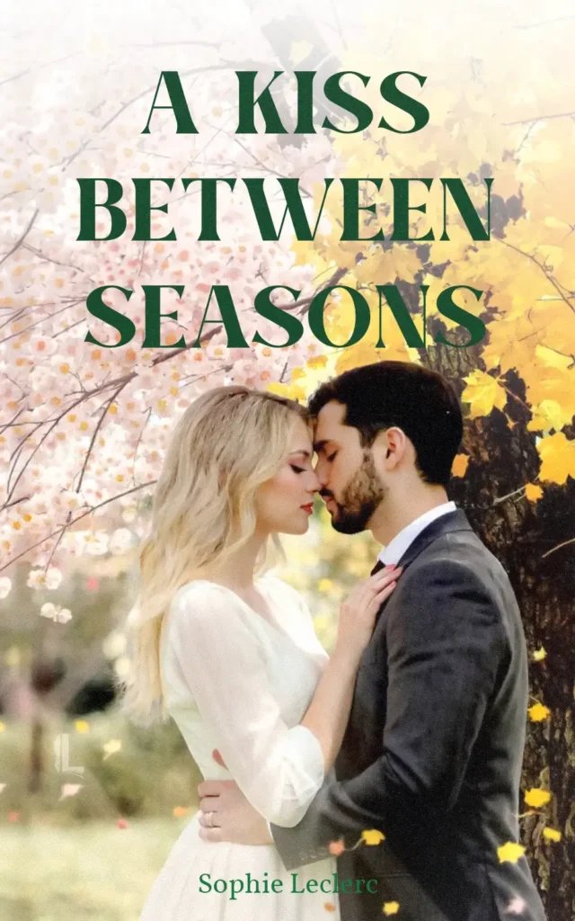 Romance book front cover – illustrated artwork