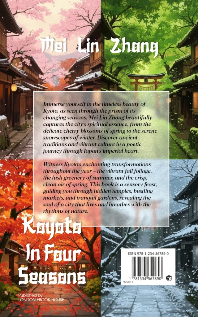 Travel book back cover – illustrated artwork