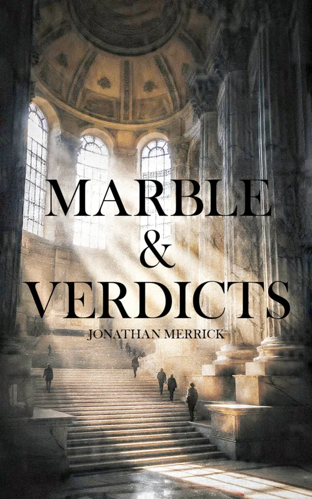 Law book front cover – illustrated artwork