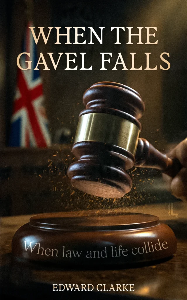 Law book front cover – illustrated artwork